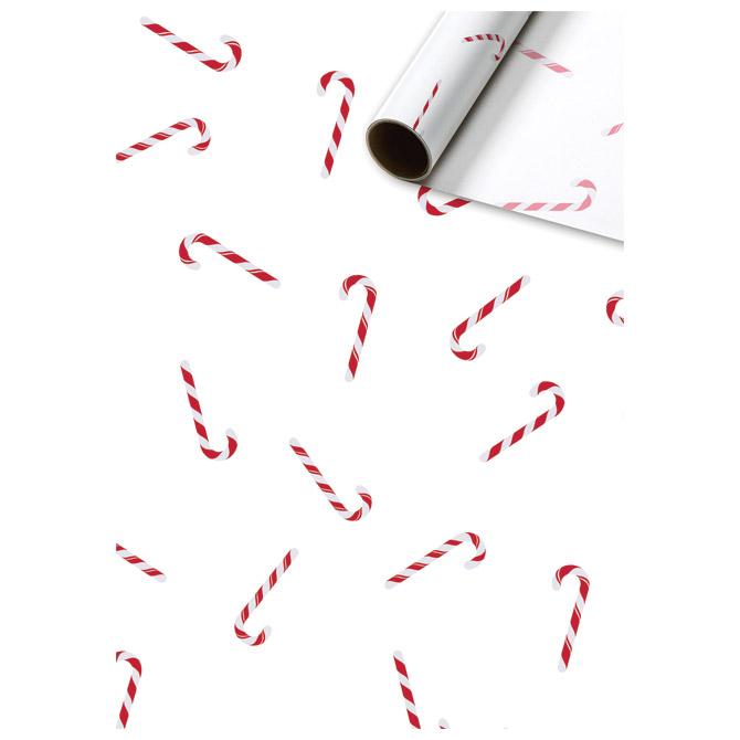 Papir ukrasni rola Tissue 50x500 cm Candy cane Stewo
