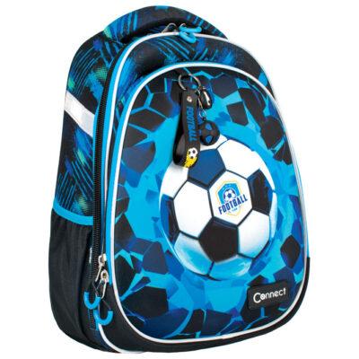 Ruksak školski anatomski lagan XT Football Blue Connect