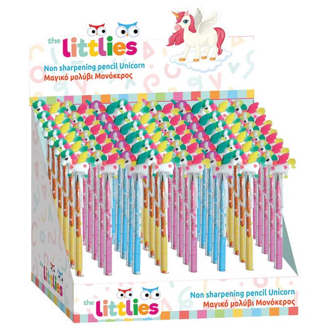 Olovka grafitna u nastavcima Littlies Unicorn Diakakis