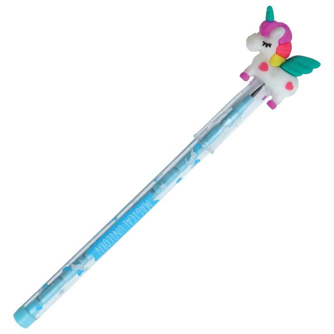 Olovka grafitna u nastavcima Littlies Unicorn Diakakis - Slika 4