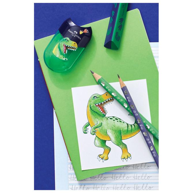 Šiljilo pvc s pvc kutijom 2 rupe Unicorn Faber Castell - Slika 5