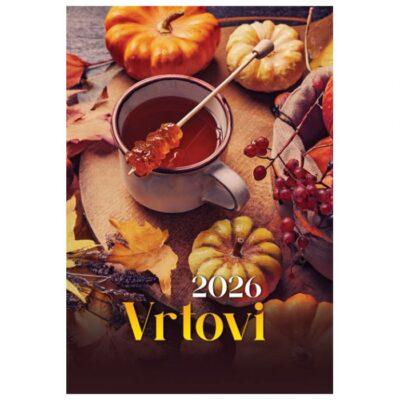 Kalendar "Vrtovi" 13 listova, spirala