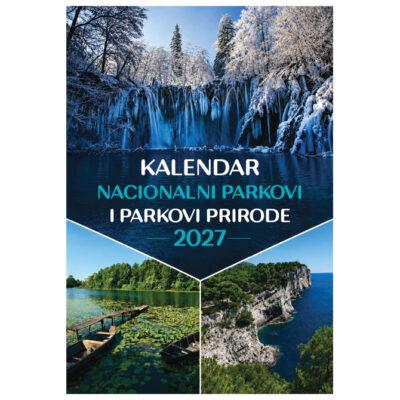 Kalendar "Nacionalni parkovi i Parkovi Prirode" 13 listova, spirala
