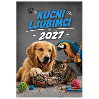 Kalendar "Kućni ljubimci" 13 listova, spirala