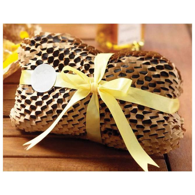 Papir omotni saćasti rola 80g 38cmx10m "bi wrap mini" smeđi - Slika 7