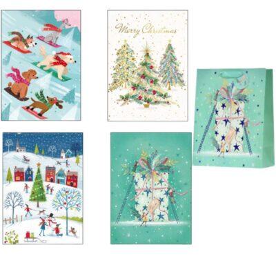 Ukrasna vrećica Božićna TL-30S 26,4x32,4x13,7cm