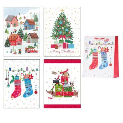 Ukrasna vrećica Božićna TY-45 33x45,7x10,2cm