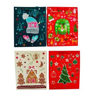 Ukrasna vrećica Božićna TX-30S 26,4×32,4×13,7cm