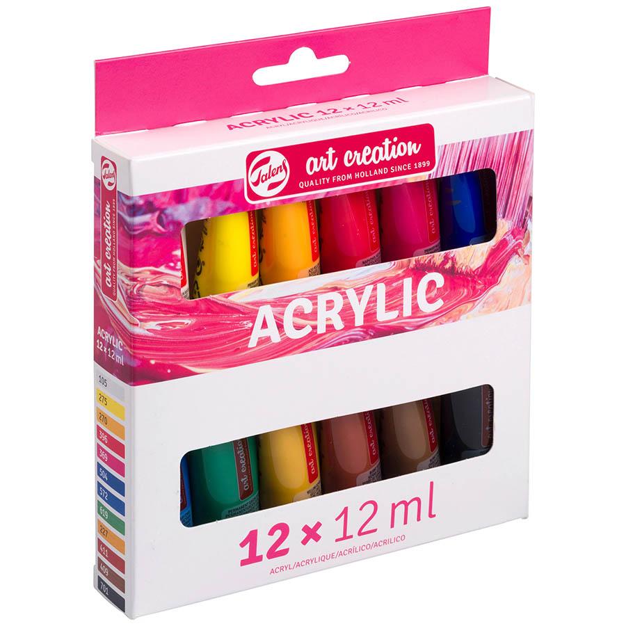 Akrilne boje Talens Art Creation 12ml set 12 boja