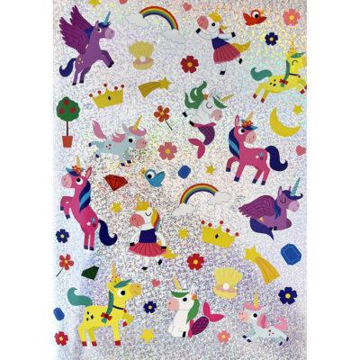 Fantastična bojanka - Jednorozi 1