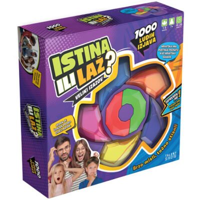 Obiteljska društvena igra Istina ili laž – veliki izazov, novo izdanje 2025.
