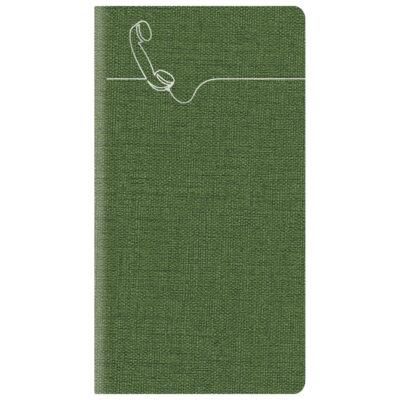 Adresar telefonski 70x150mm A-Z Colere E50 zeleni