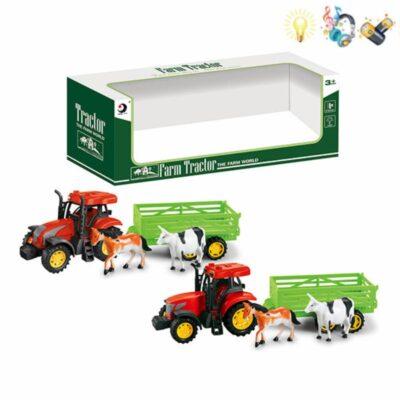Traktor na potez sa životinjama svjetlo/zvuk