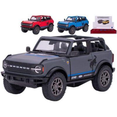 Metalni autić Ford Bronco 2022 13cm u tri boje sort