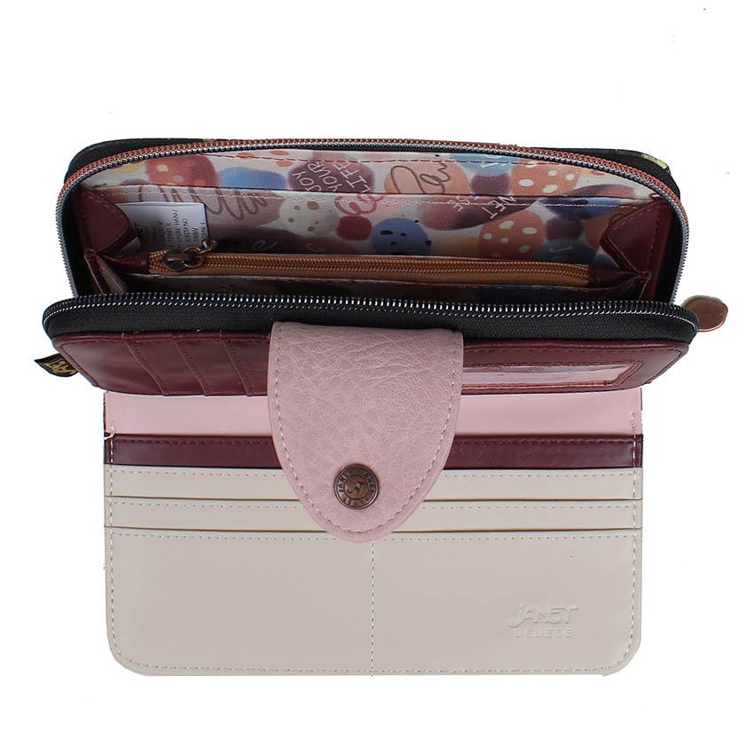 Novčanik fashion Janet mini Golden Time 19.5x3x10cm - Slika 3