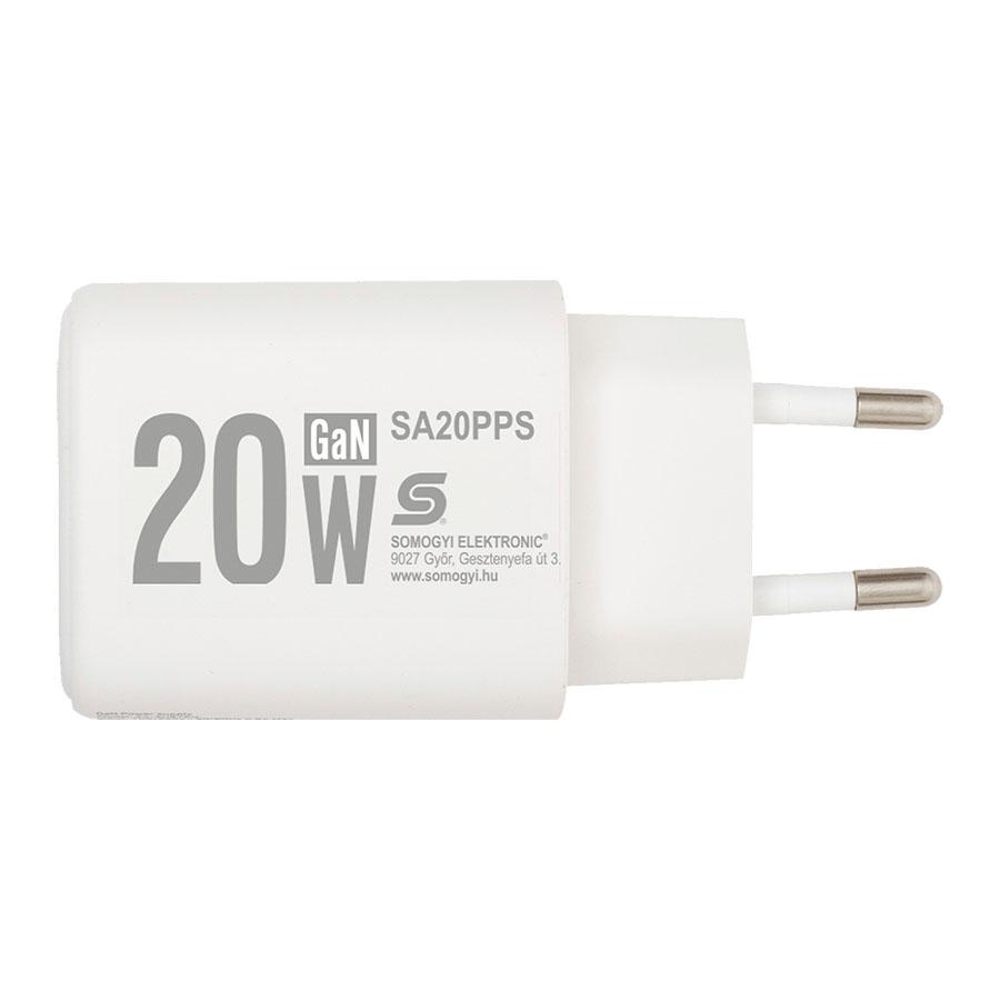 Punjač zidni brzi 20W Home SA20PPS bijeli - Slika 2
