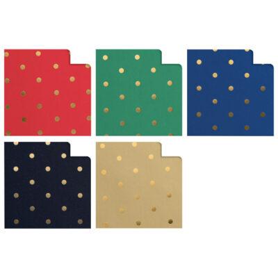 Papir ukrasni rola 70x200cm Hot Metal točkice Rex-Saul Sadoch