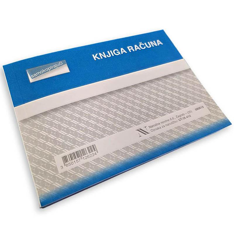 Knjiga računa za fiskalizaciju - mali obveznici, obrazac IX-410 NN - Slika 2