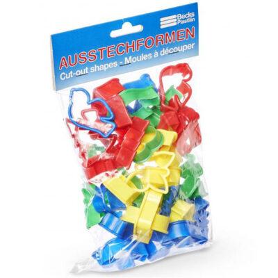 Modelirke za plastelin 4 motiva, 40 komada