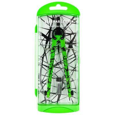 Šestar Eberhard Faber neon zelena