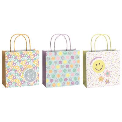 Vrećice ukrasne 20x20x8 cm Happy Stewo sortirano