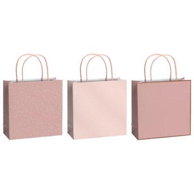 Vrećice ukrasne 20x20x8cm Patterns Stewo sortirano