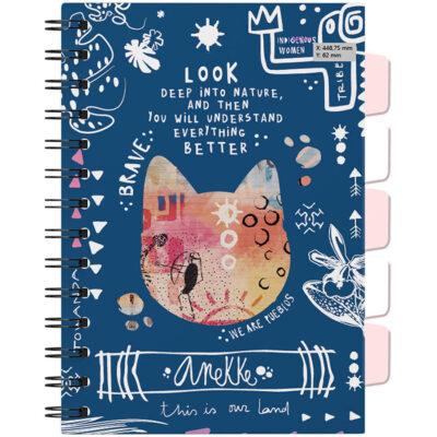 Blok kolegij A4/D crte 100l sa pregradama Anekke