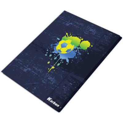 Mapa elastična Karbon A4 Playgame