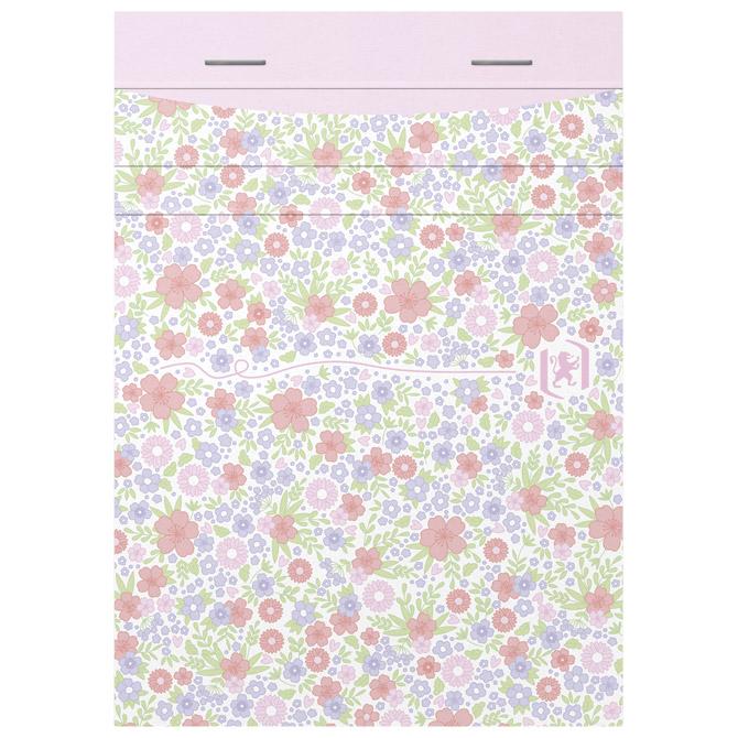 Blok za bilješke A6 crte 80L s naslovnicom Floral pastel Oxford - Slika 4