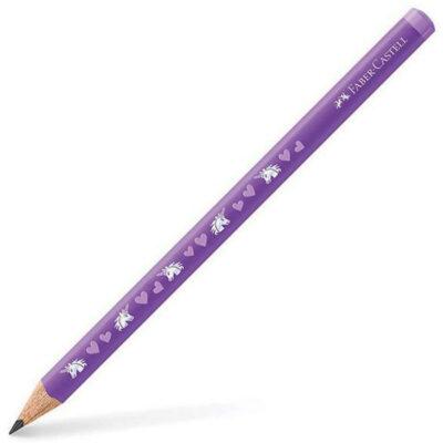 Olovka grafitna HB Jumbo Unicorn Faber-Castell lila