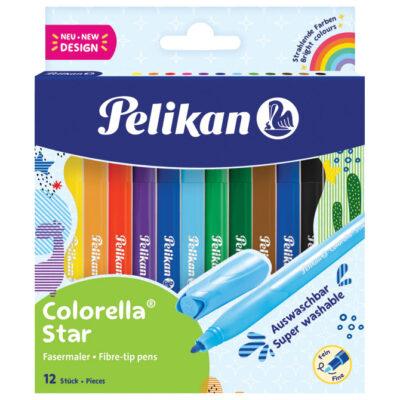 Flomaster školski 12boja Colorella star Pelikan