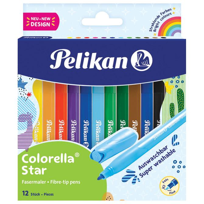 Flomaster školski 12boja Colorella star Pelikan