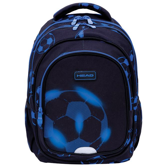 Ruksak školski anatomski Blue Football Head
