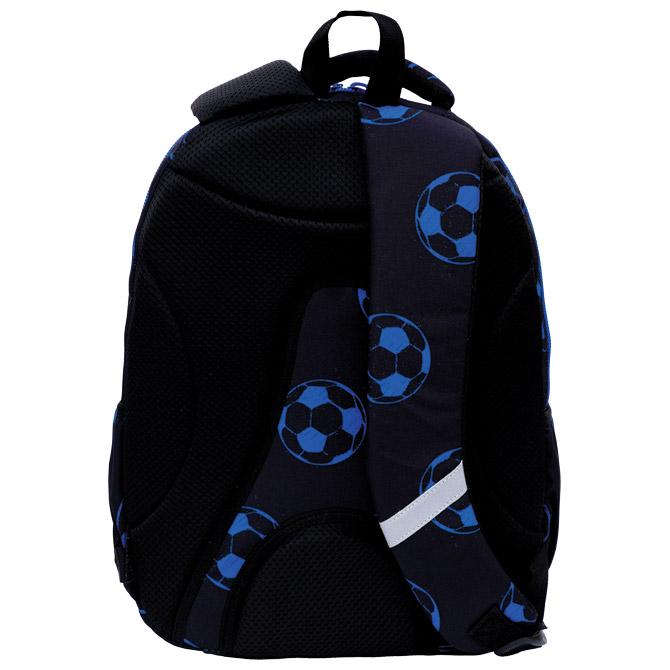 Ruksak školski anatomski Blue Football Head - Slika 4