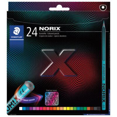 Boje drvene 24boje Norix Staedtler