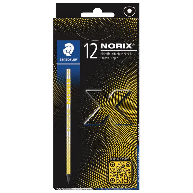 Olovka grafitna HB Norix Staedtler žuta - Slika 5