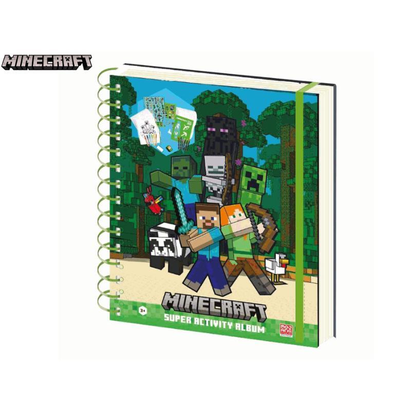 Set Minecraft bojanka s dodacima i naljepnicama