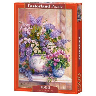 Puzzle 1500 komada Lila Cvijeće