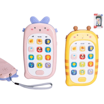 Baby telefon svjetlo/zvuk 14cm dinosaur
