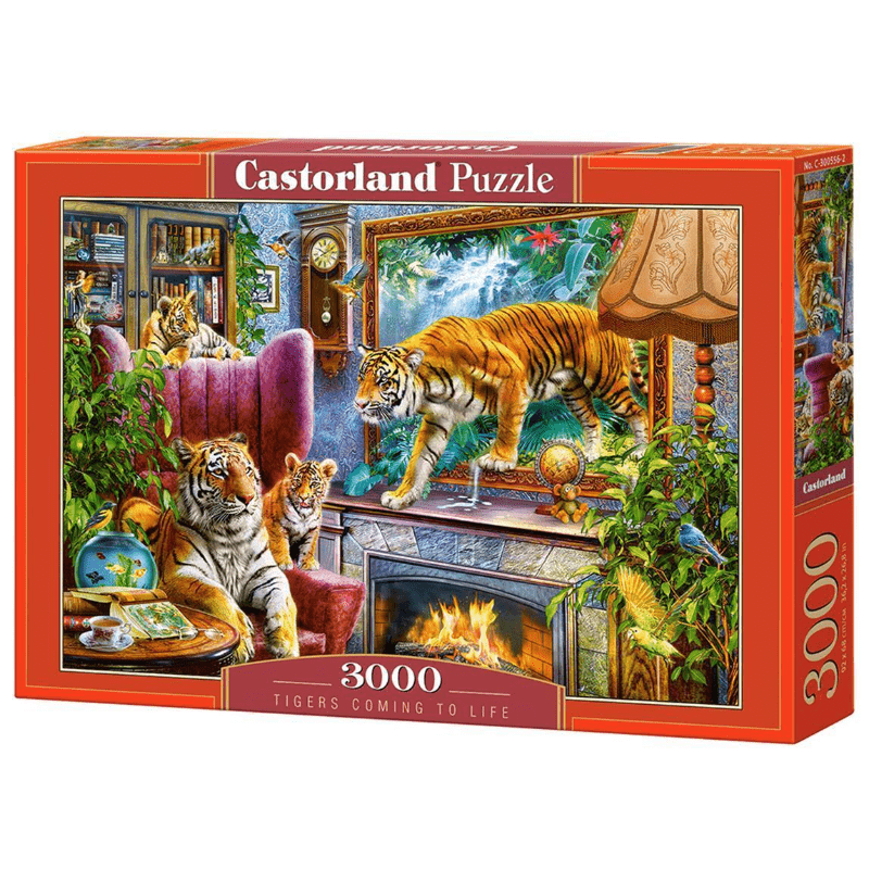 Puzzle 3000 komada Tigrovi