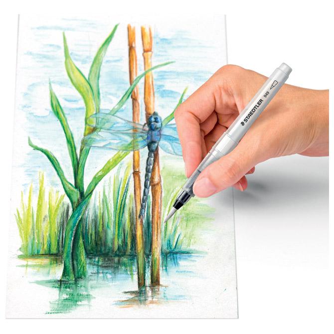 Kist za vodene boje sa spremnikom za vodu Design Journey Staedtler - Slika 4