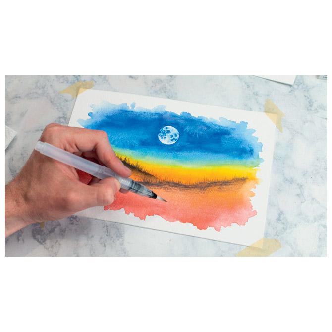 Kist za vodene boje sa spremnikom za vodu Design Journey Staedtler - Slika 5