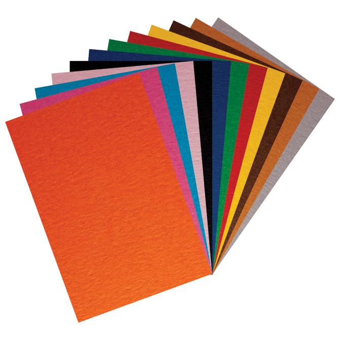 Papir u boji B2 200g Bristol Colore 12 boja Fabriano sortirano