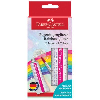Glitter u tubi Rainbow pk2 Faber Castell