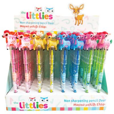 Olovka grafitna u nastavcima Littlies Deer Diakakis