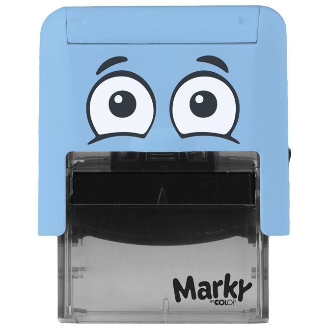 Pečat za tekstil + pribor My Marky Colop plavi - Slika 3