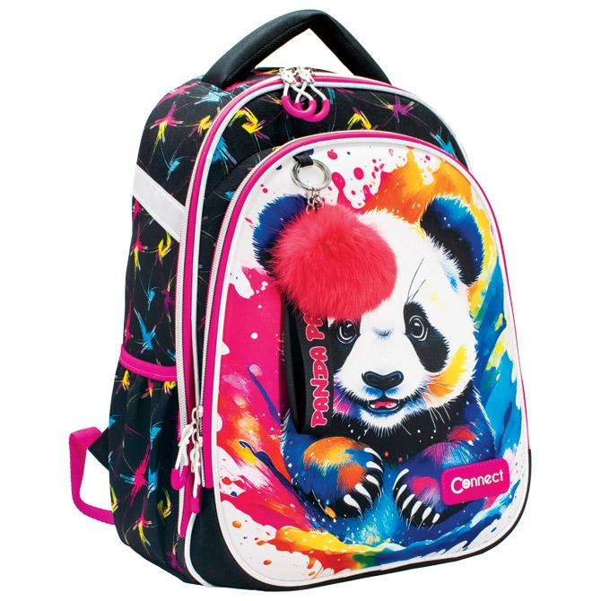 Ruksak školski anatomski lagan XT Panda Party Connect