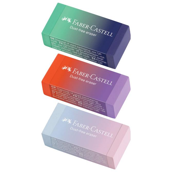 Gumica Flow Pvc&Dust-free Faber Castell sortirano