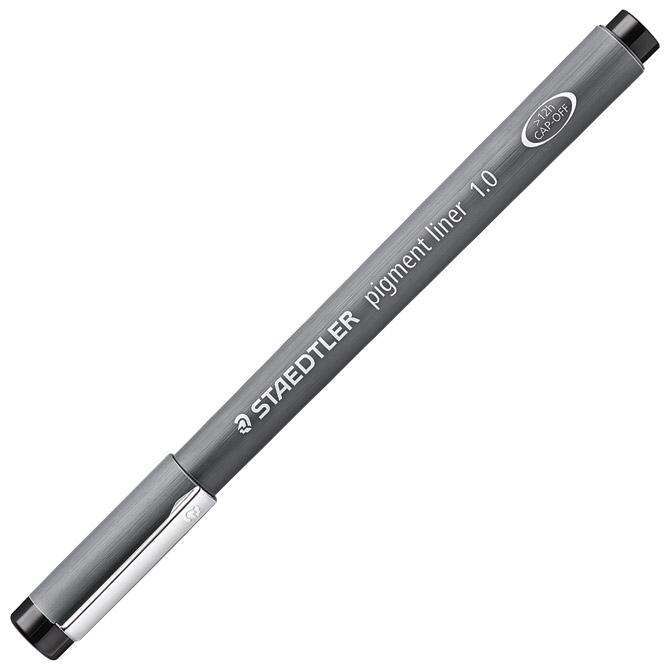 Flomaster za tehničko crtanje 1,0 mm pigment liner Staedtler crni