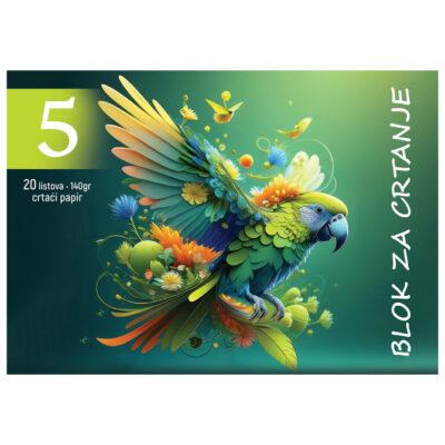 Blok risaći B-V-20 (140g. Aquarell) Connect